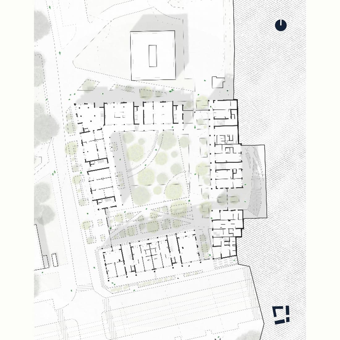 Vénissy Habitat — Plan masse