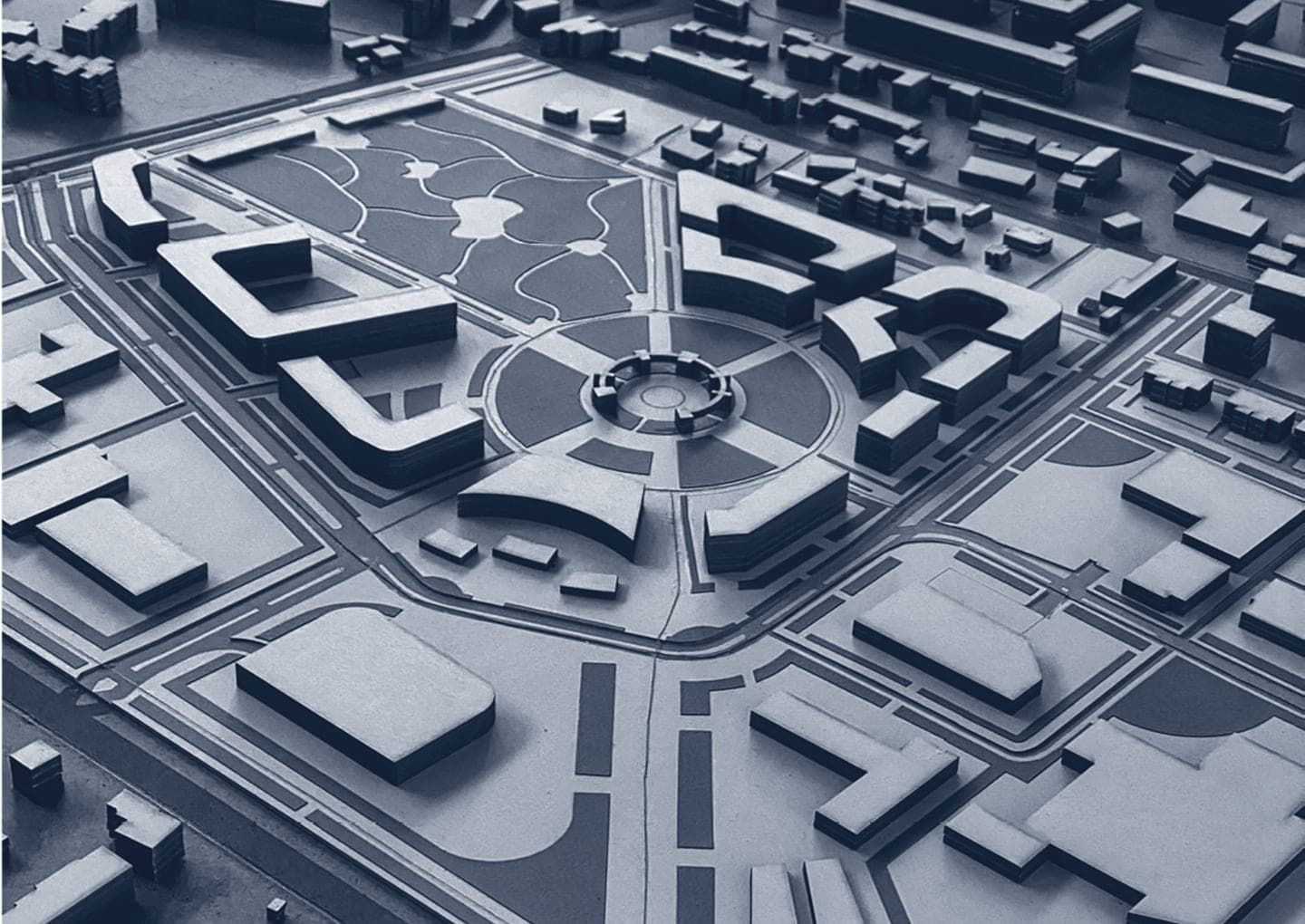 Plan directeur de Bron — Vue du site
