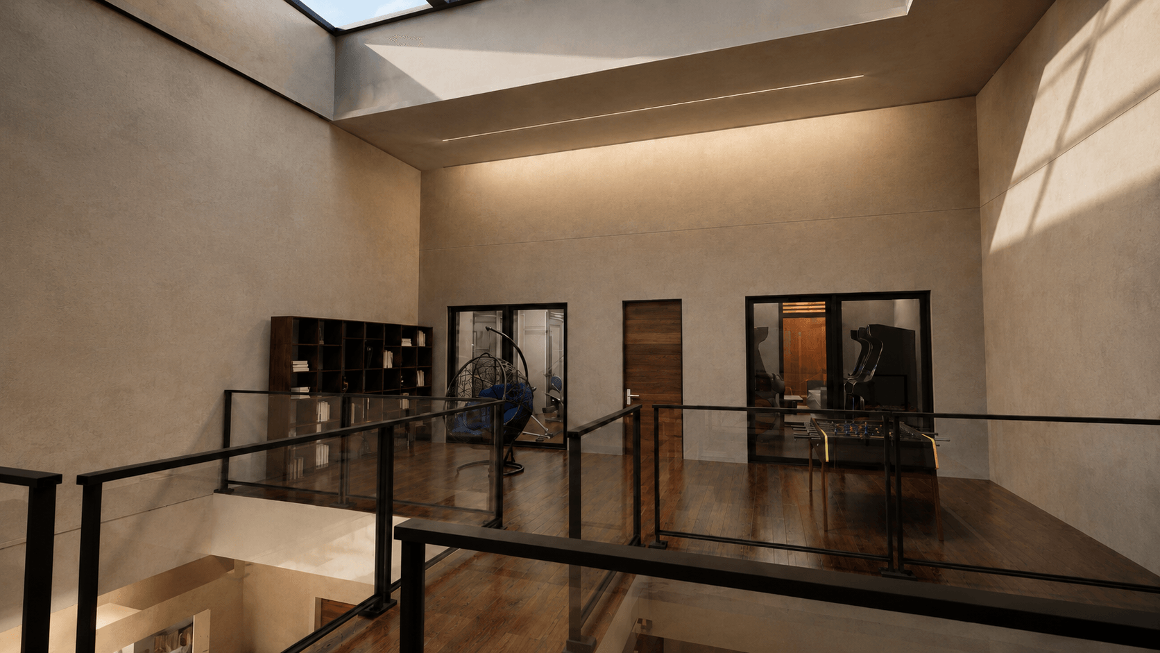 Villa contemporaine, Dakar, Vue du site