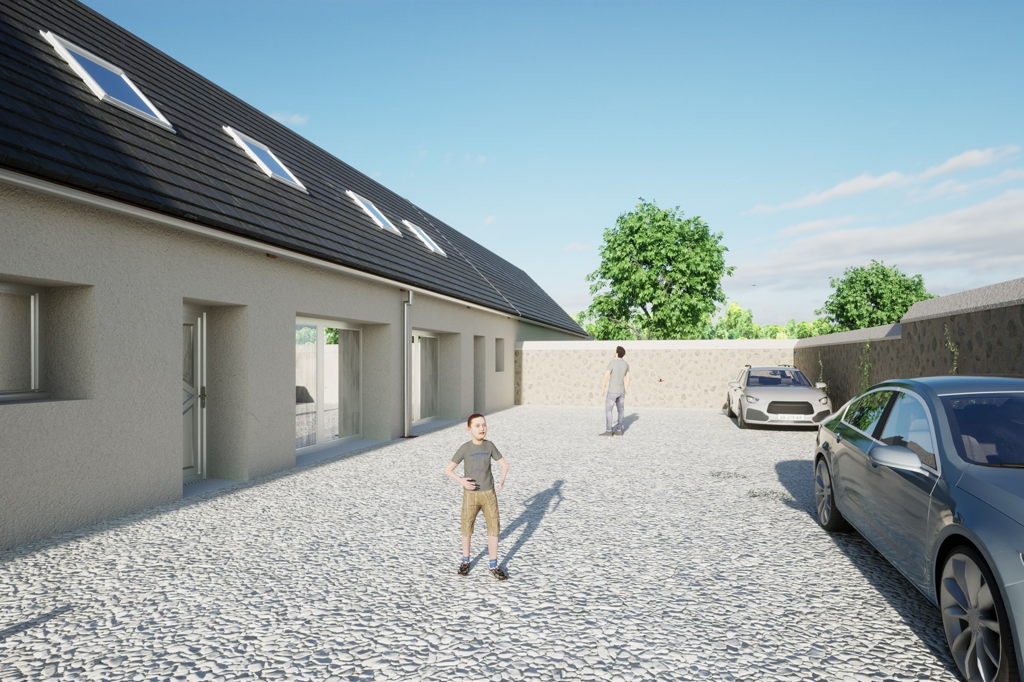 Seconde maison, Limeil-Brévannes, Vue extérieure