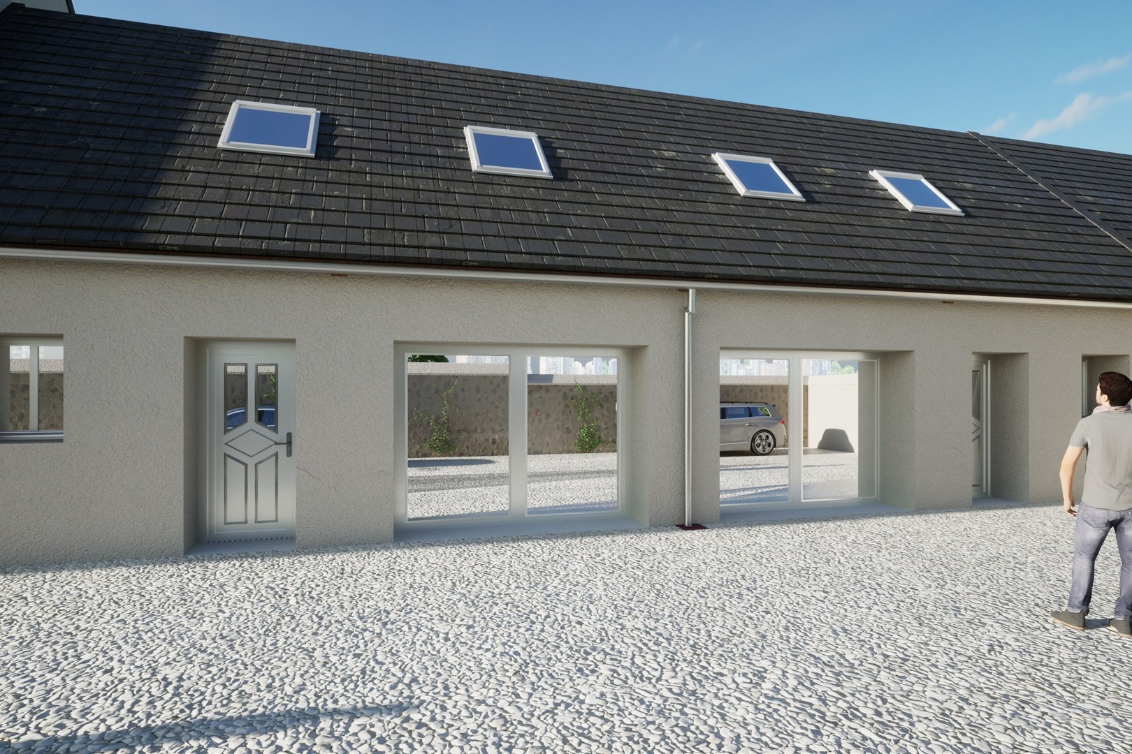 Seconde maison, Limeil-Brévannes, vue principale