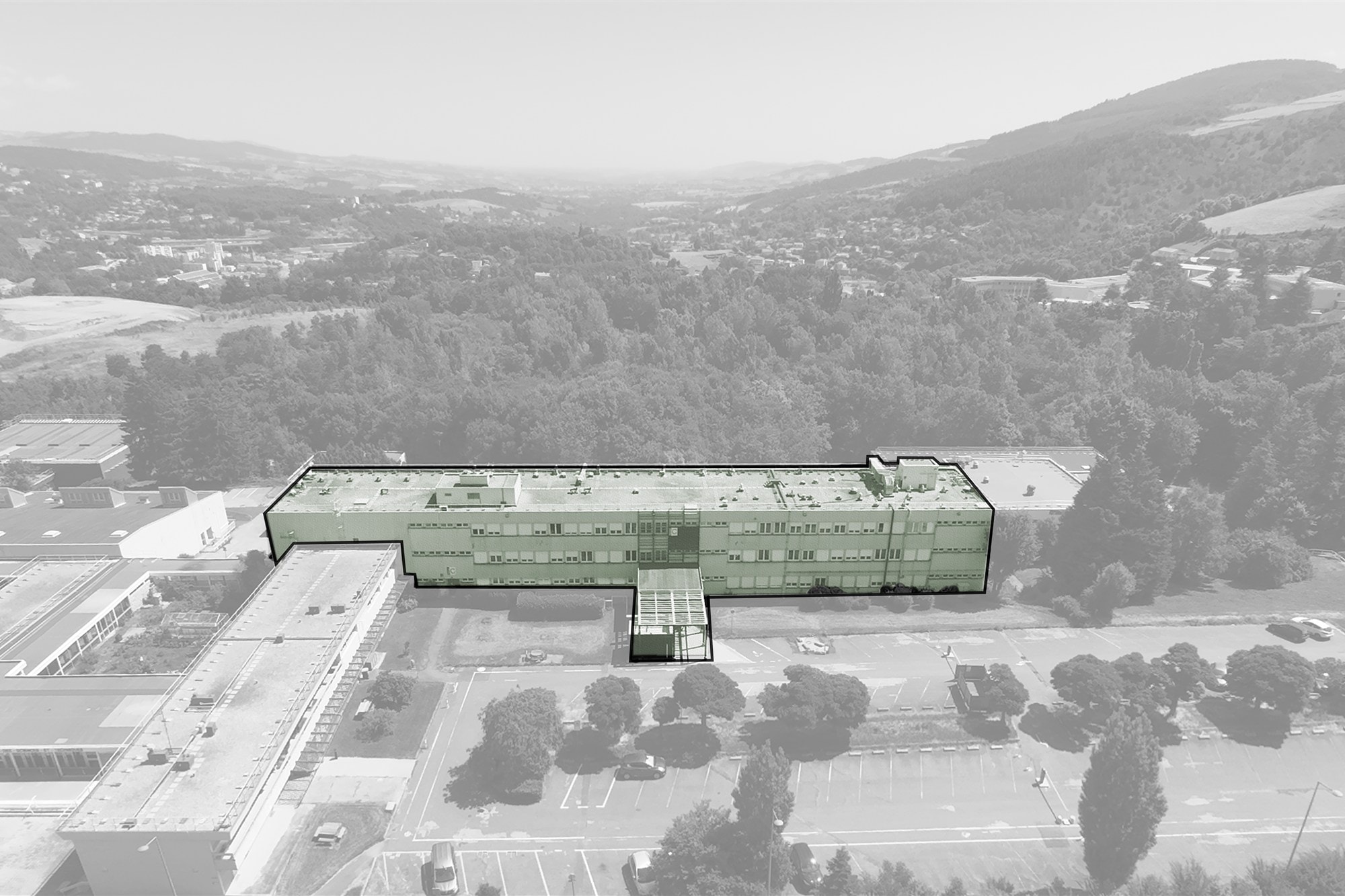 École Centrale, Saint-Étienne, Vue intérieure